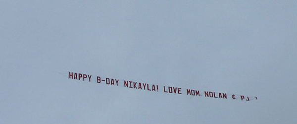 Happy Birthday banner